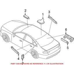 Audi Radio Antenna Assembly